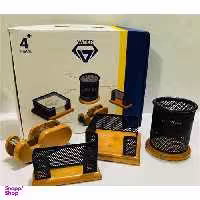 ست چوب و فلز 4 تیکه وافر کد 207