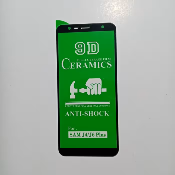 محافظ صفحه نمایش سرامیکی شفاف Anti shock مناسب برای گوشی موبایل سامسونگ
J4plus/J6+/J4+/J6plus