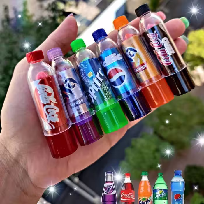 بالم لب حرارتی فانتزی طرح نوشابه