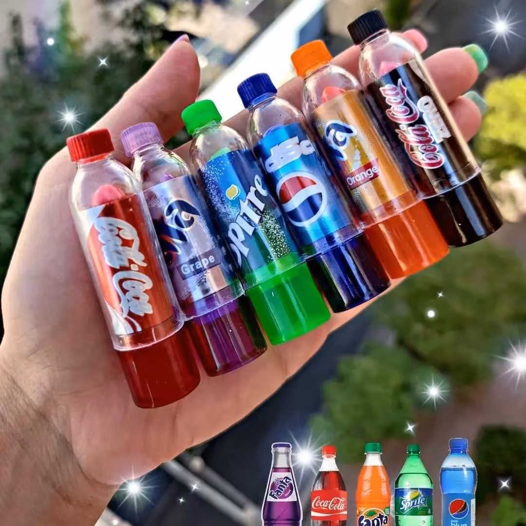 بالم لب حرارتی فانتزی طرح نوشابه