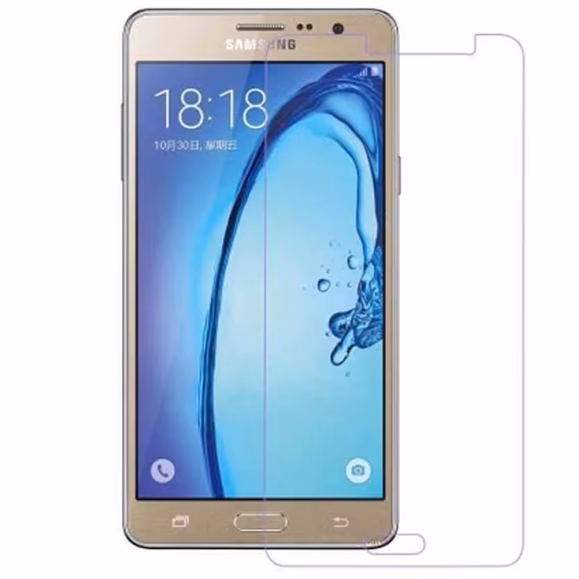 گلس سامسونگ samsung on7 2016 خشگیر شیشه ای ON 7 گلس g600 G6000 ON7 محافظ صفحه نمایش آن هفت پرو SM-G6000 SM-G600FY