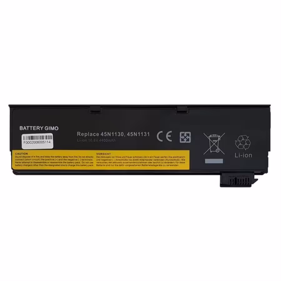 باتری لپ تاپ لنوو 45N1130 مناسب برای لپ تاپ لنوو ThinkPad X260-T450