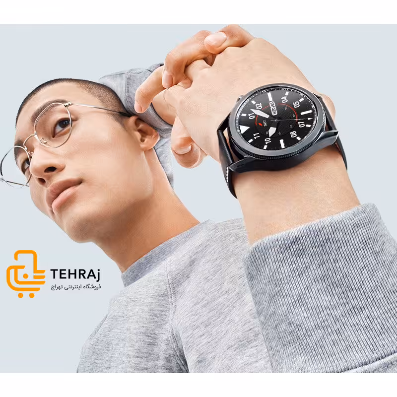 ساعت هوشمند سامسونگ مدل  Galaxy Watch3 SM-R840 45mm با بدنه استیل ضد زنگ اورجینال