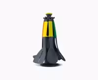 ست کفگیر و ملا قه 7 پارچه رنگی جوزف جوزف با پایه گردان Joseph Joseph Elevate Utensils Carousel Multicolor, Set of 7