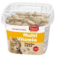 تشویقی گربه سانال مدل Multi Vitamin وزن 75 گرم
