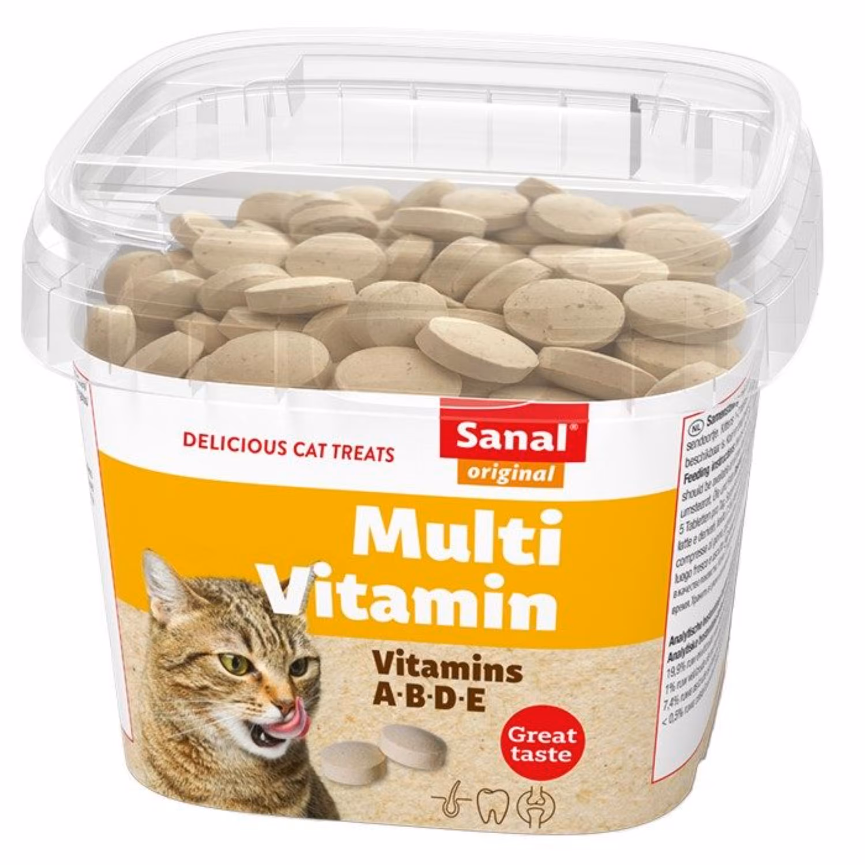 تشویقی گربه سانال مدل Multi Vitamin وزن 75 گرم