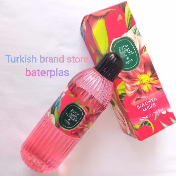 کولونیا ایوب صبری 400میل ترکیه با رایحه گل آمبر | amazonchi
