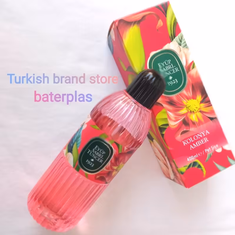 کولونیا ایوب صبری 400میل ترکیه با رایحه گل آمبر | amazonchi