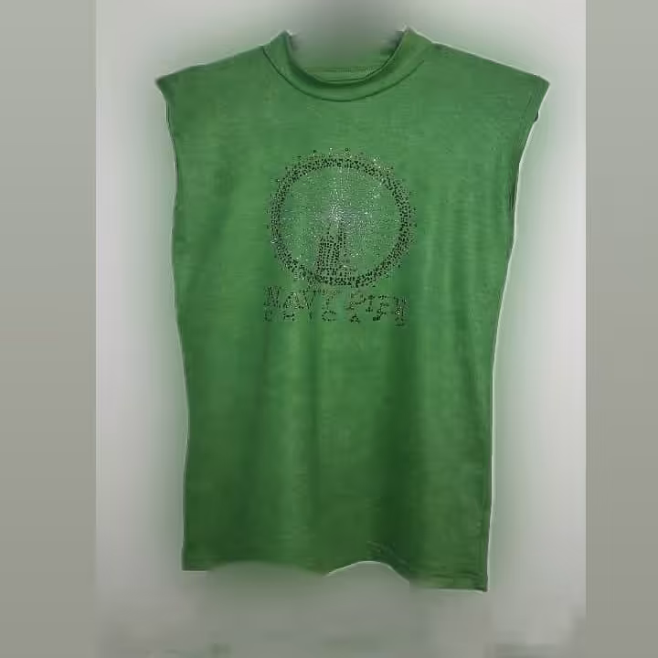 ناپ هلقه ویسکوز  پنبه نگین کاری شده