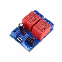 مجموعه 2 عددی برد توسعه ماژول ESP8266 دو رله 12 ولت مخصوص هوشمند سازی ایرانیک