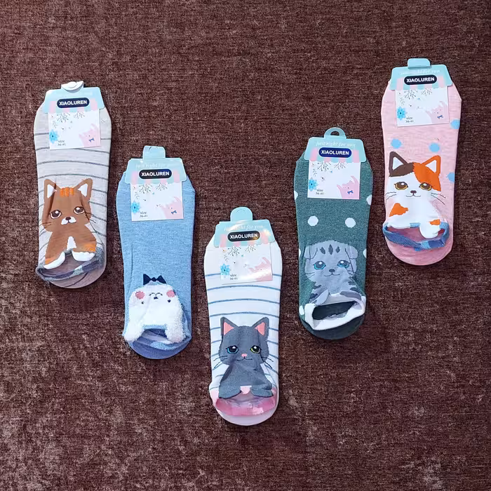 جوراب مچی‌ عروسکی گوش دار وارداتی