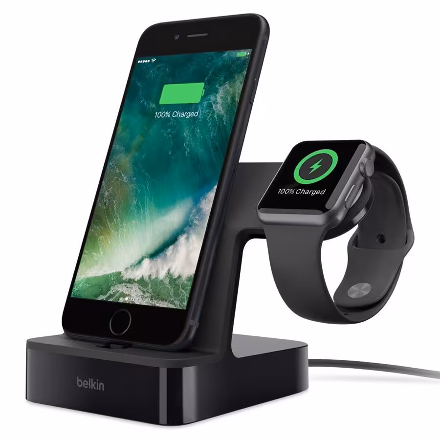 شارژر استند  اپل واچ و آیفون بلکین مدل F8J200vfBLK