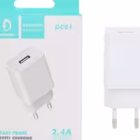 شارژر دیواری 12W فست DENMEN مدل DC01 - سفید (گارانتی یکساله) 