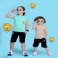 تاپ شلوارک شیر کوچولو اسپرت