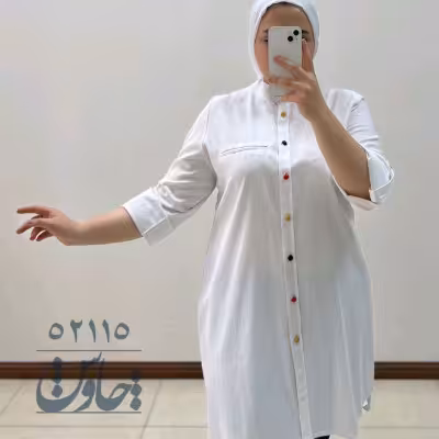 تونیک مانتویی تترون سایز بزرگ