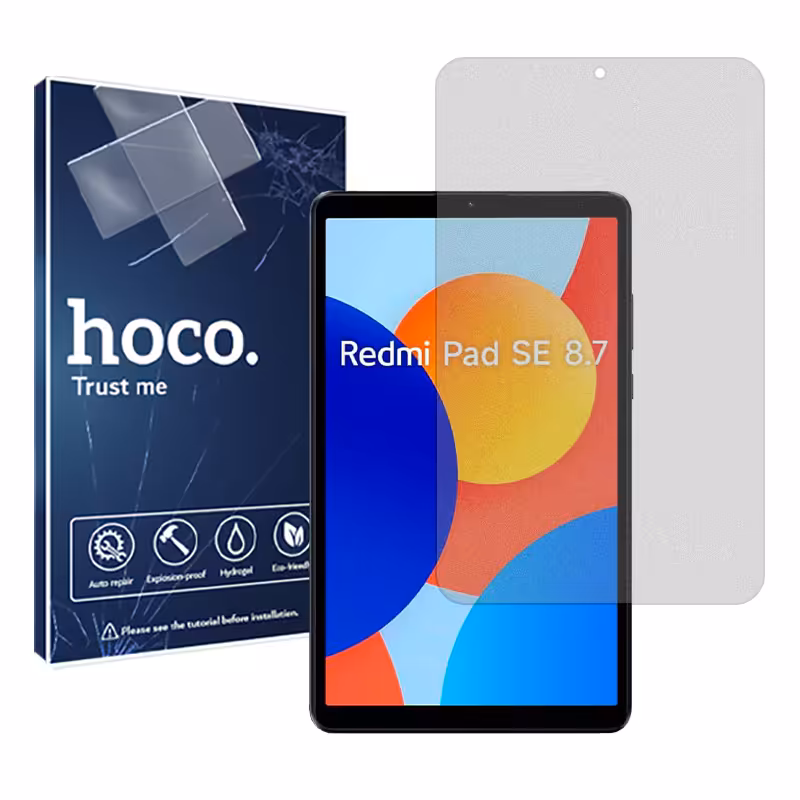گلس تبلت شیائومی Redmi Pad SE 8.7 مدل نانو هیدروژل مات برند هوکو کد XL