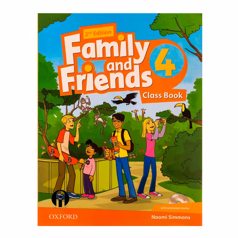 کتاب Family And Friends 4 2nd Edition British اثر Naomi Simmons انتشارات الوندپویان