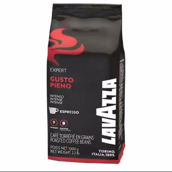 دانه قهوه لاوازا گوستو پینو 1 کیلوگرمLavazza Gusto pieno