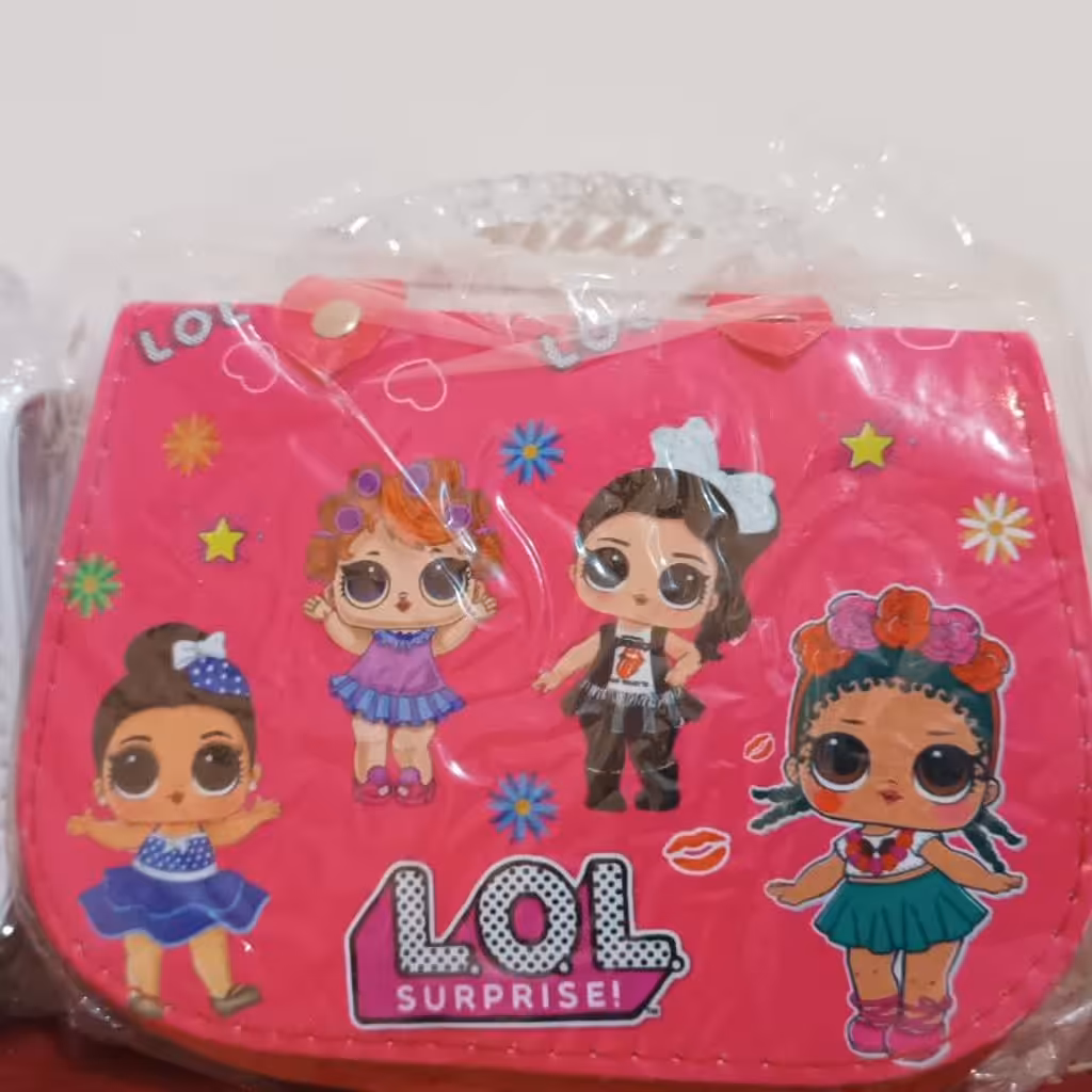 کیف دخترانه دسته شیشه ای 