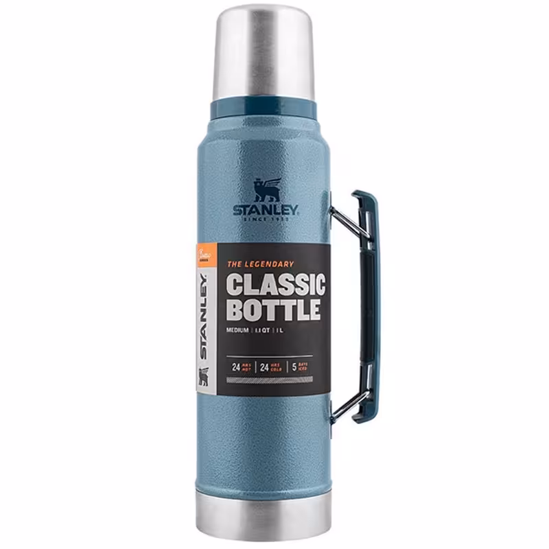 فلاسک کوهنوردی استنلی یک لیتری دسته دار  اورجینال