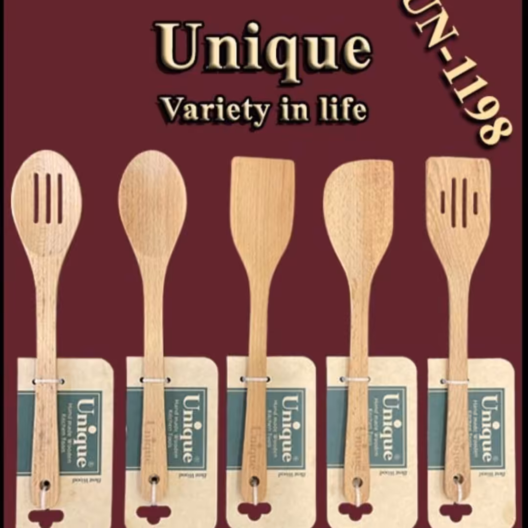 کفگیر،قاشق چوبی برند یونیک