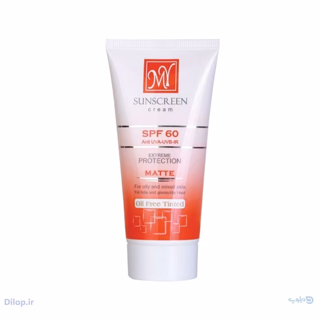 ضد آفتاب رنگی فاقد چربی SPF60 مای