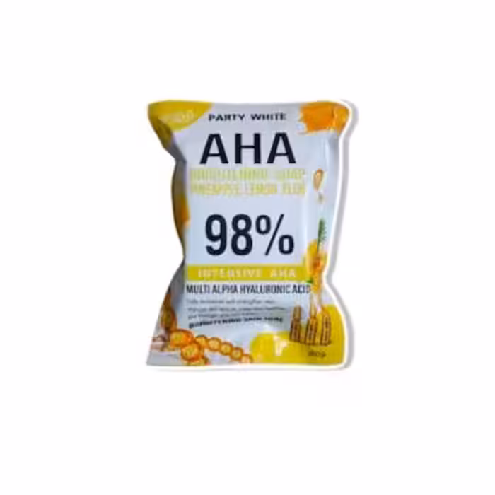 صابون سفید کننده قوی هیالورونیک اسید 98 آناناس و لیمو