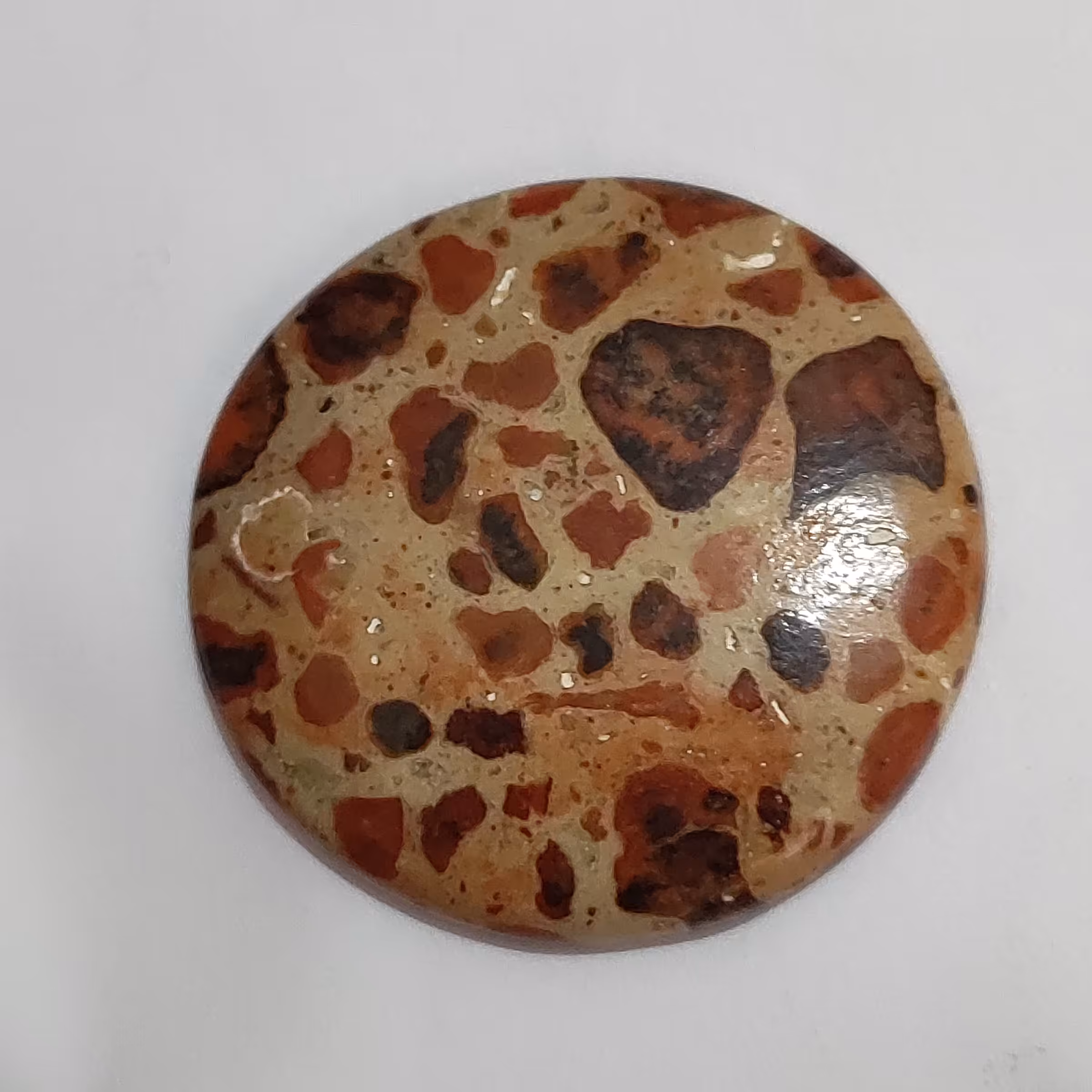 سنگ چشم پرنده یا سان فلاور  اصل ریولیت کلکسیونی کد r11