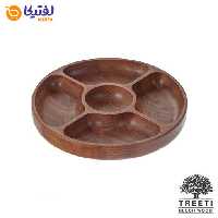 اردورخوری چوبی گرد پنج خانه تیریتی کوچک B2122