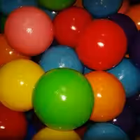 توپ استخر توپ هفت رنگ بدون درز 1000 عددی