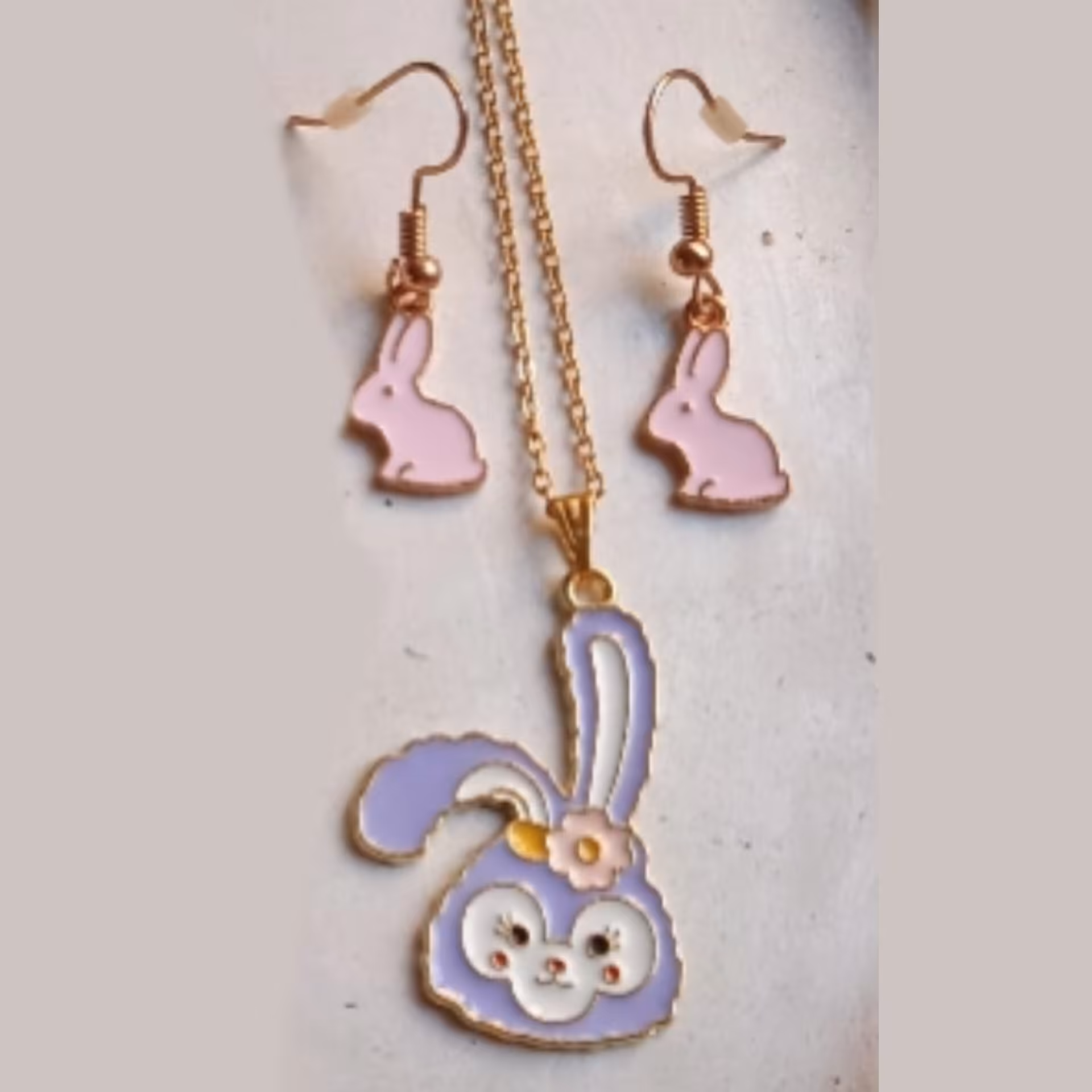 نیم ست طرح خرگوش استیل