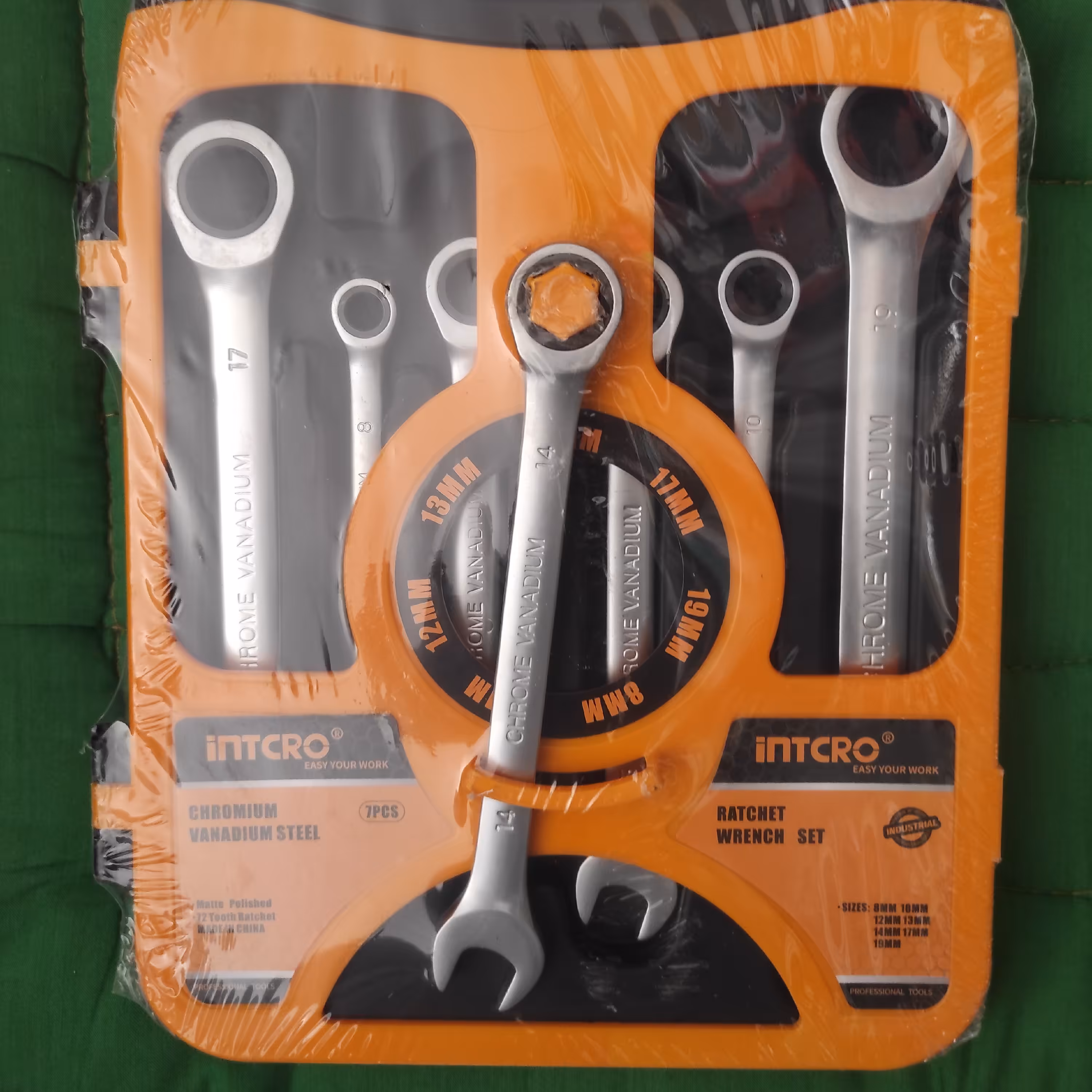 آچار جغجغه ای 7عددی