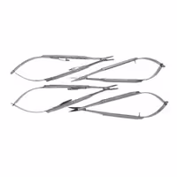 ست جراحی دندانپزشکی و بلفاروپلاستی هیرا فرا طب مدل کاستروویجو دسته طلایی castroviejo surgical set 