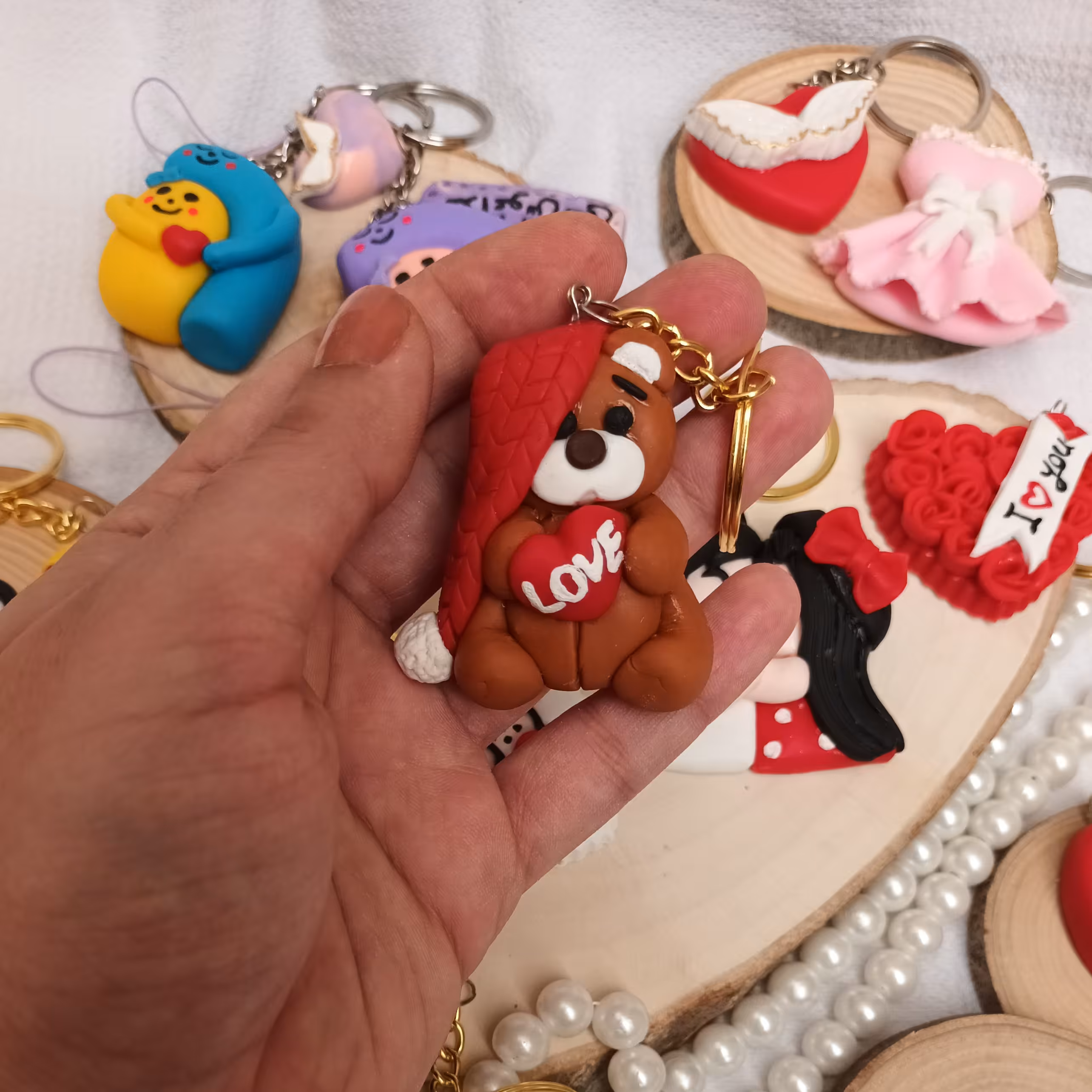 آویز کلید خرسی