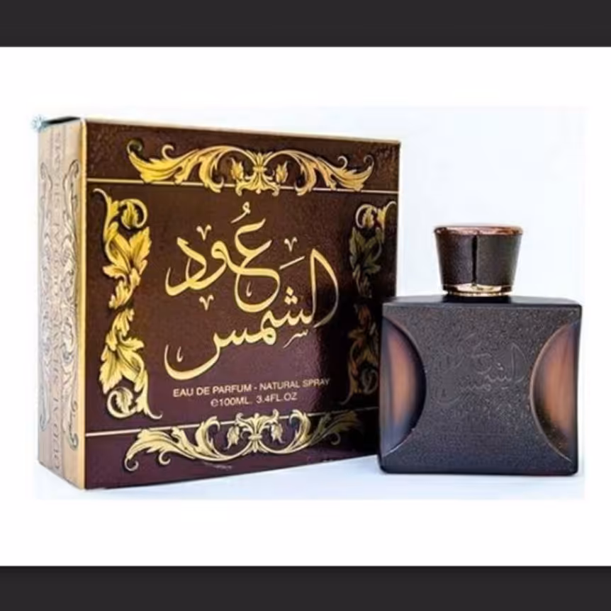 ادکلن عود الشمس برند ارض الزعفران 100میل