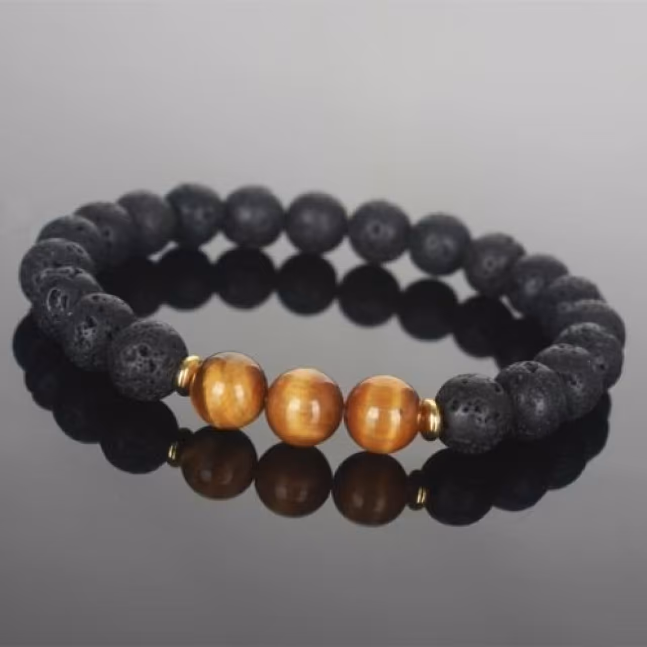 دستبند لاوا و چشم ببر