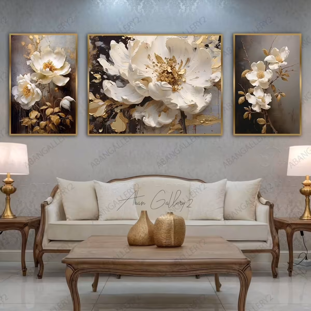 تابلو دکوراتیو طرح گل