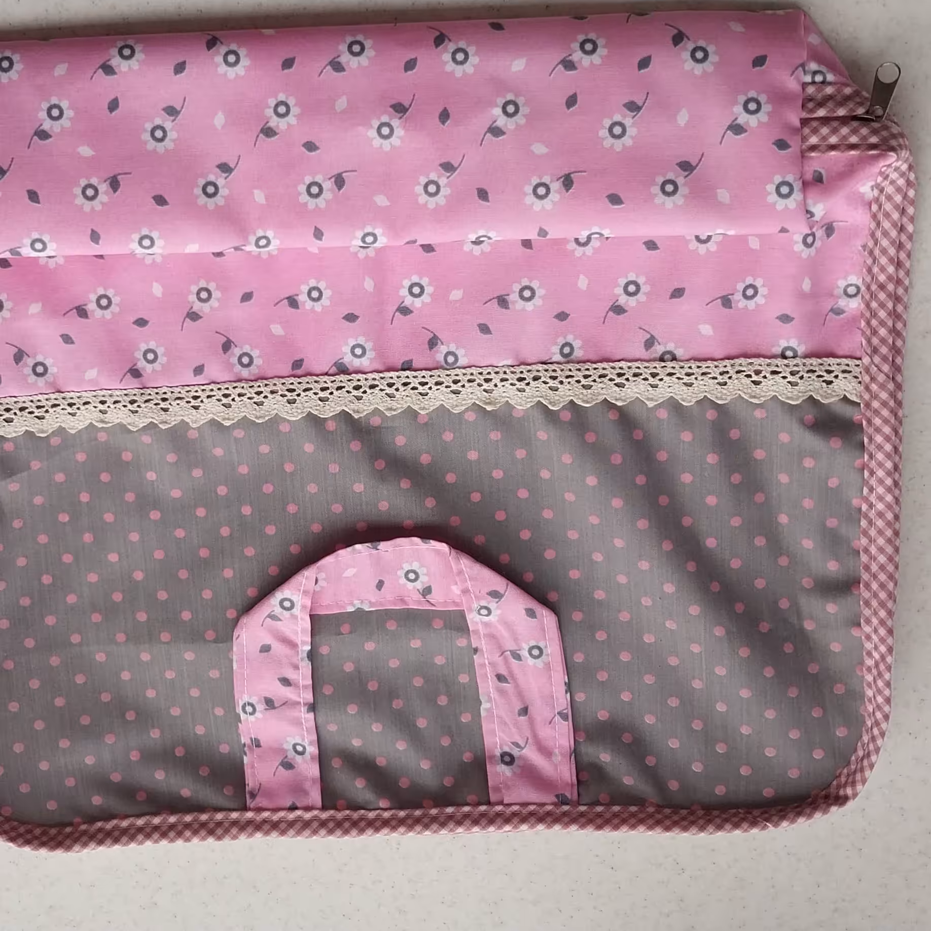 کیسه نان ، برای نگهداری و خرید نان، سه لایه ، زیپ دار ، قابل شستشو