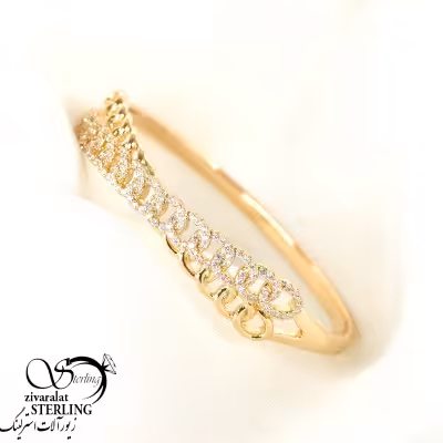 دستبند النگویی ضرب در کارتیه برند ژوپینگ کد 10315