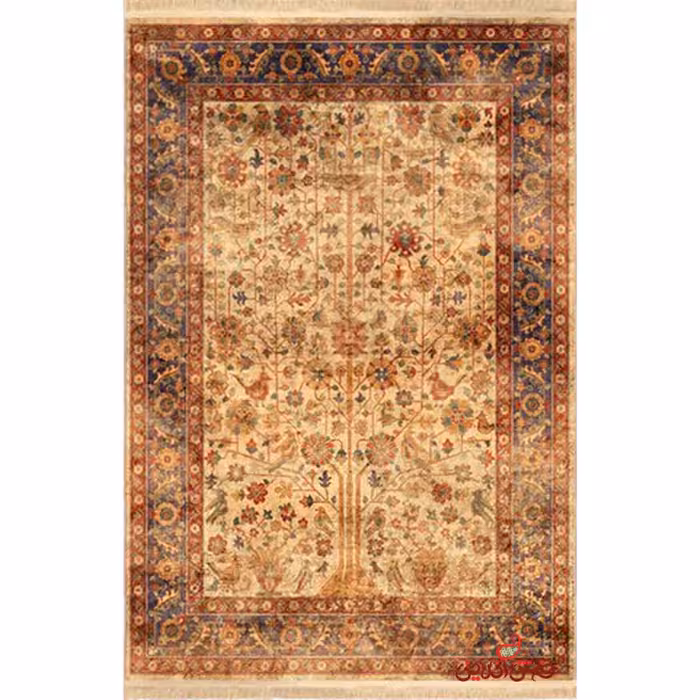 فرش ماشینی کلاریس کلکسیون کهنه نما کد  100623