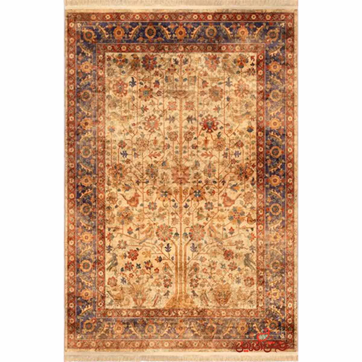 فرش ماشینی کلاریس کلکسیون کهنه نما کد  100623