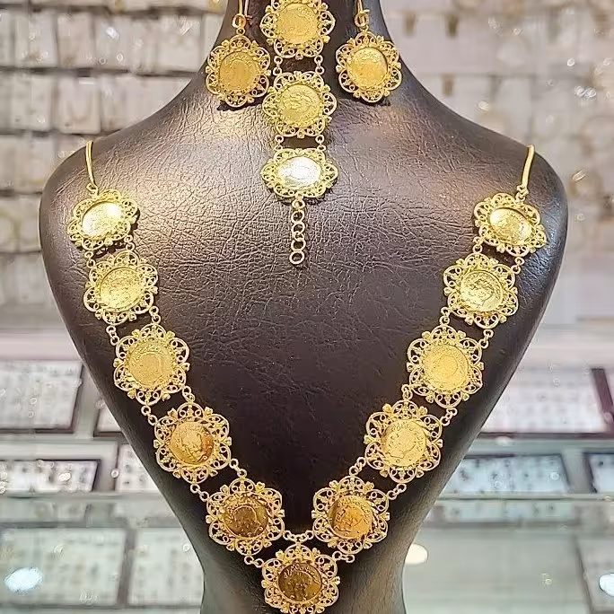 سرویس سکه ای نقره، آبکاری طلا