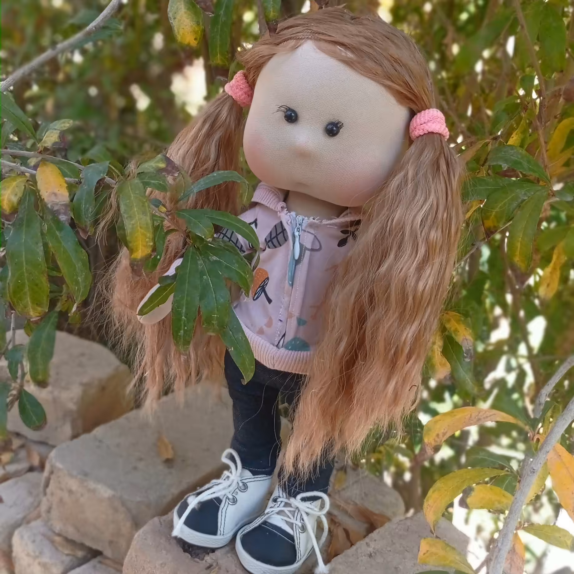 عروسک خنگول 35 سانتی با ست اسپرت(ارسال رایگان)