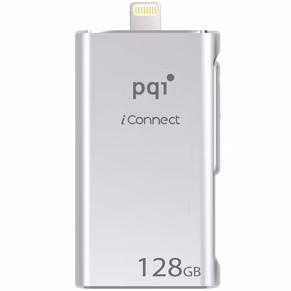 پی کیو آی آی کانکت او تی جی 128 گیگابایت - نقره ای - Hiapple.ir