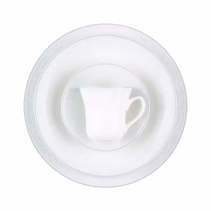 سرویس چینی زرین 12 نفره 81 پارچه سافایر درجه یک