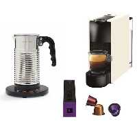 اسپرسو ساز نسپرسو اسنزا مینی کروپس سفید با کف شیرساز Aeroccino 4