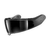 کلاه کاسکت موتورسیکلت مشکی SKWAL I3 D RIDILL 2 شیشه ایمنی سیاه Shark
