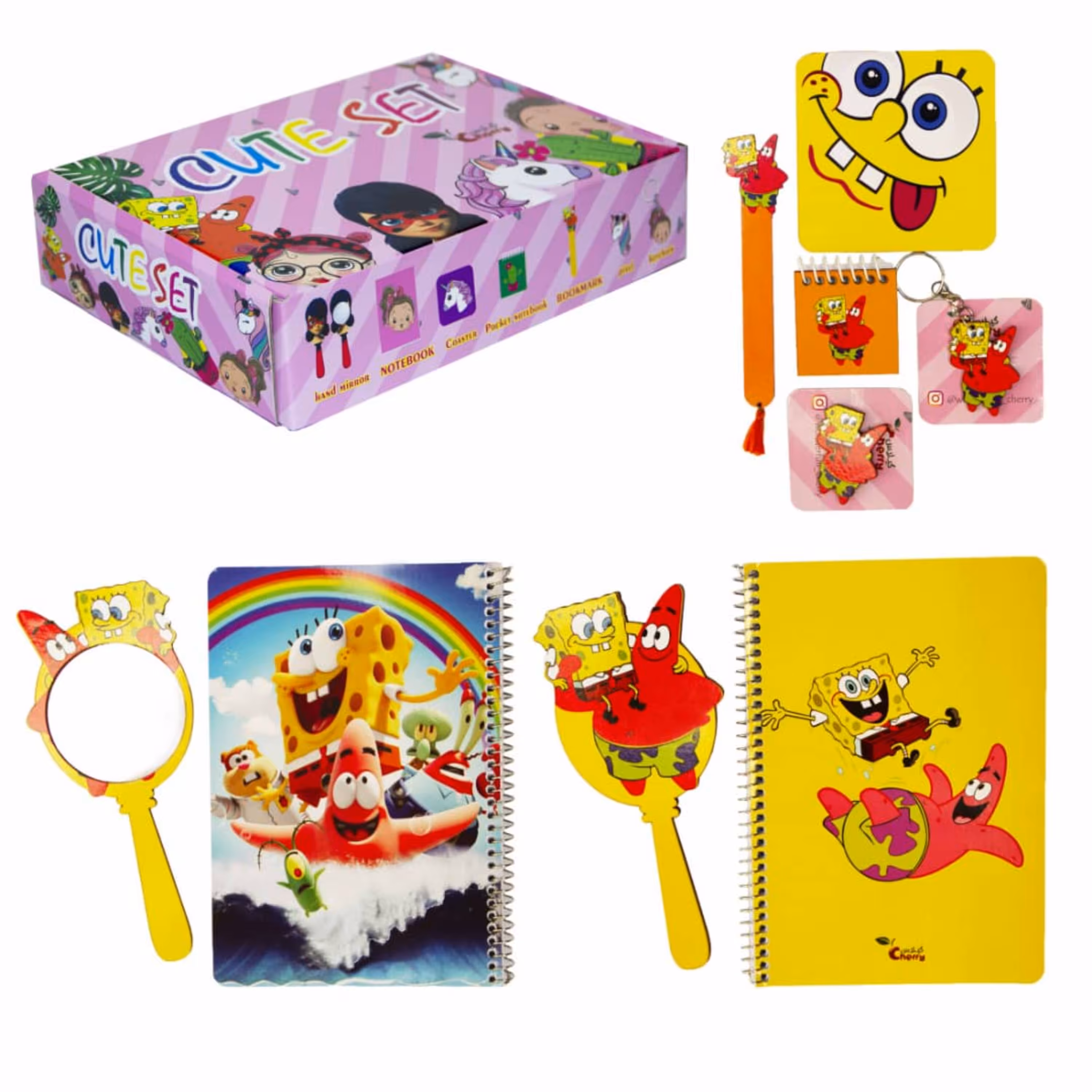 بسته کادویی فانتزی طرح باب اسفنجی