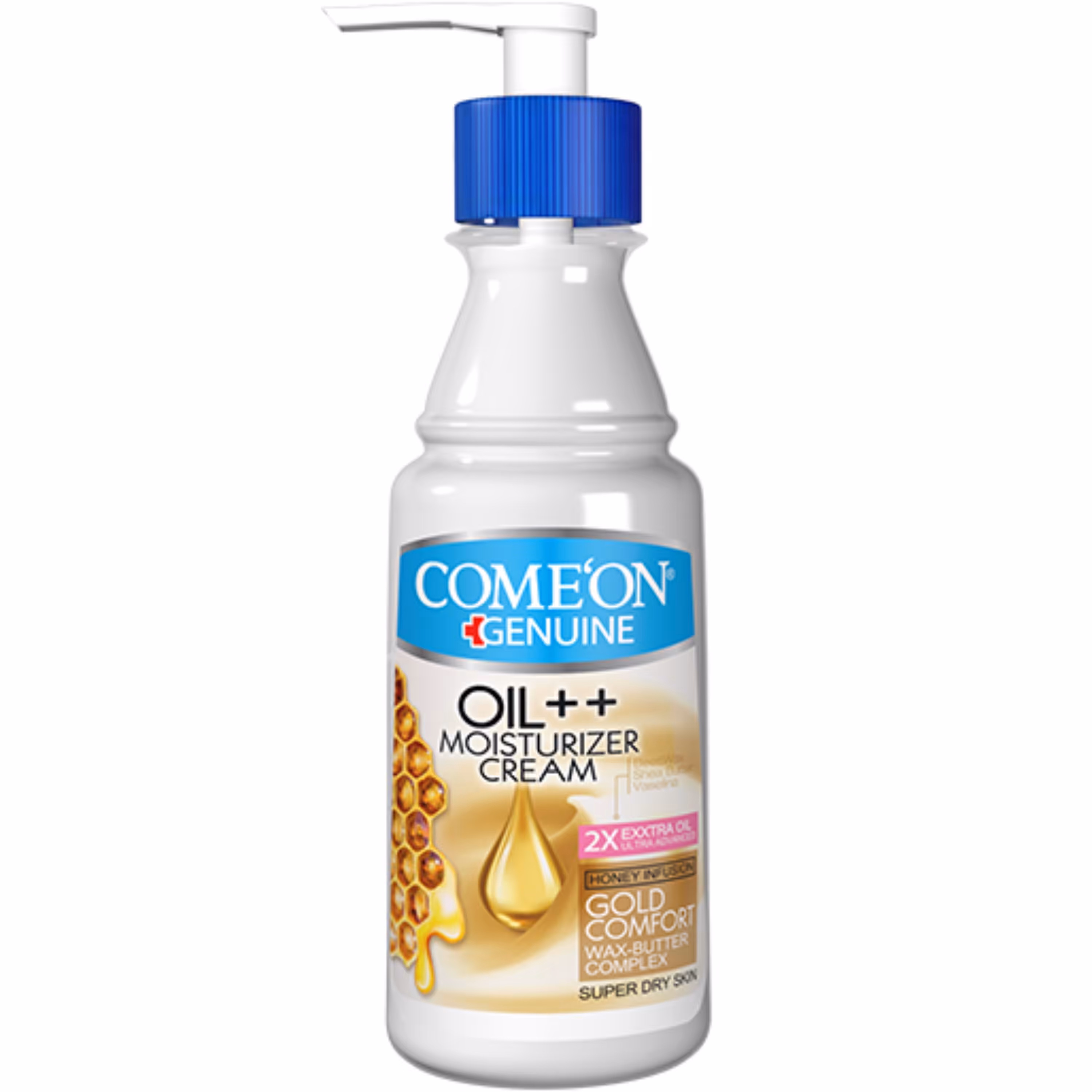 کامان - کرم پمپی ب کمپلکس عصاره عسل مناسب پوست های خیلی خشک 400 میل کامان