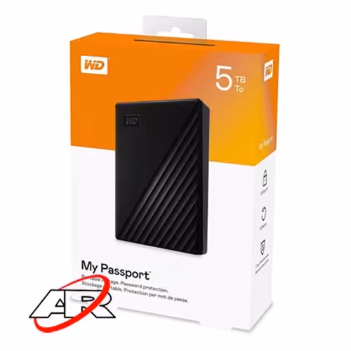 هارد اکسترنال وسترن دیجیتال مدل My Passport 5TB
